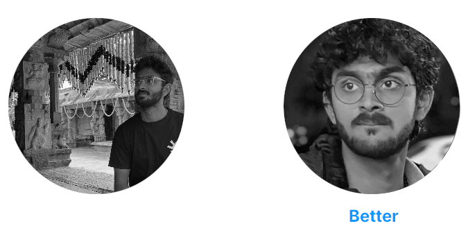 Choose a Clear High-Resolution Headshot